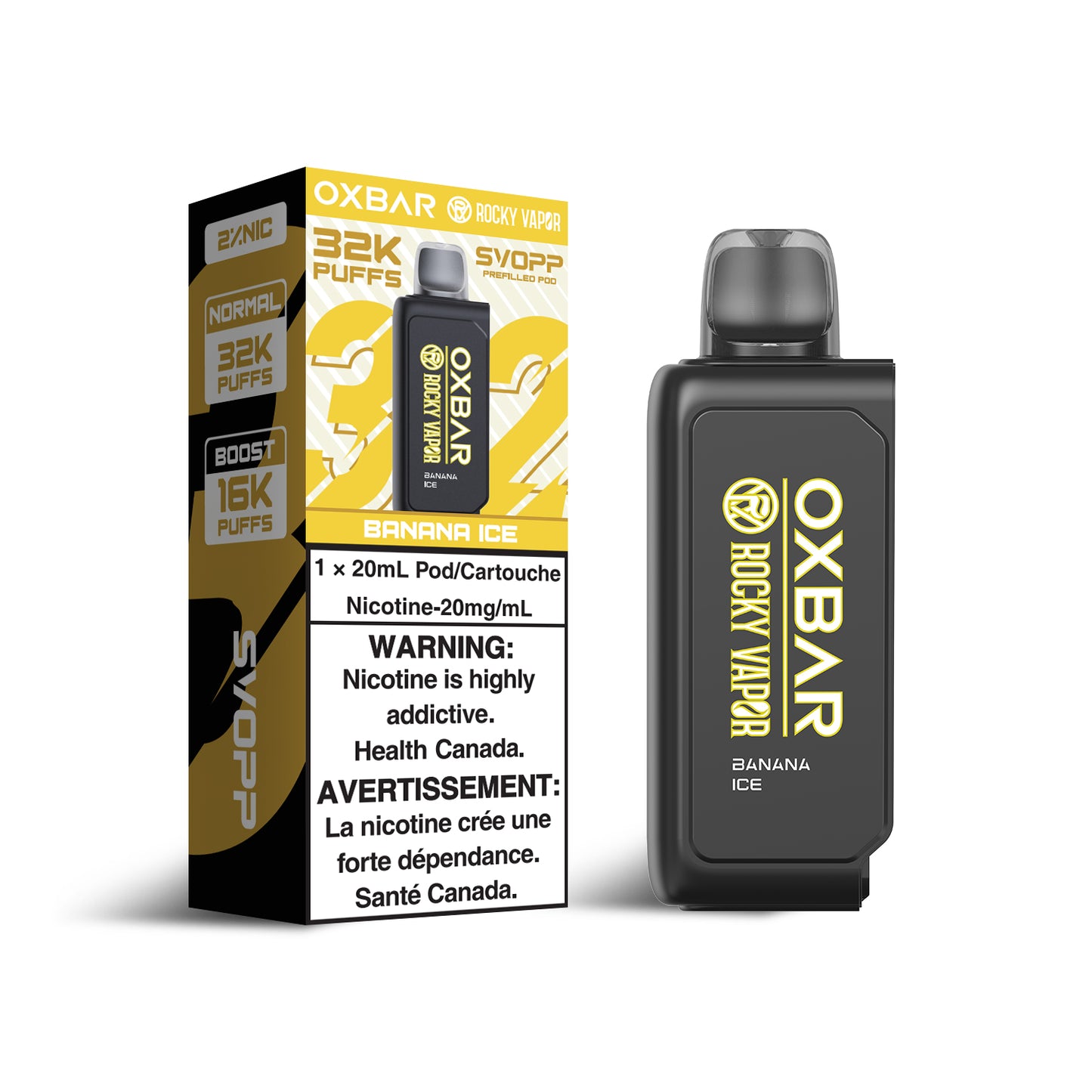 Svopp Rocky Vapor Oxbar