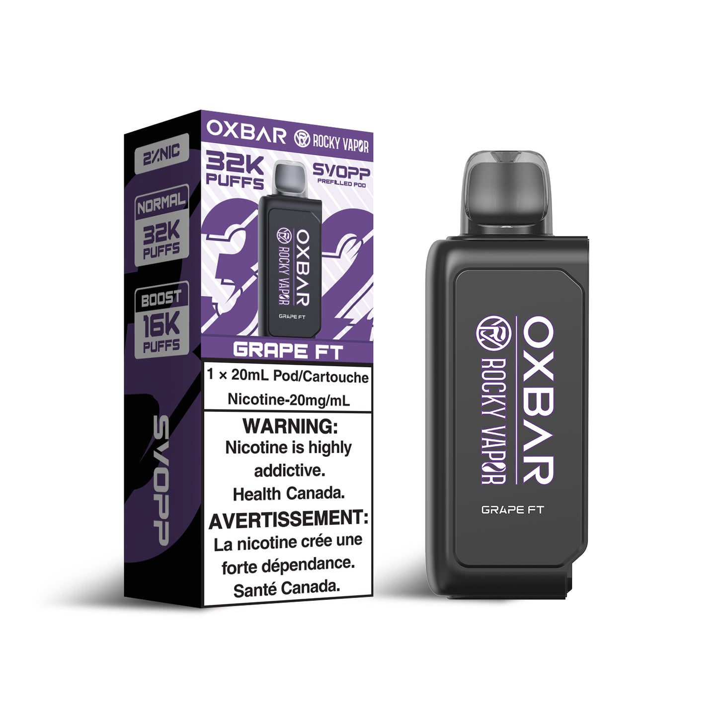 Svopp Rocky Vapor Oxbar