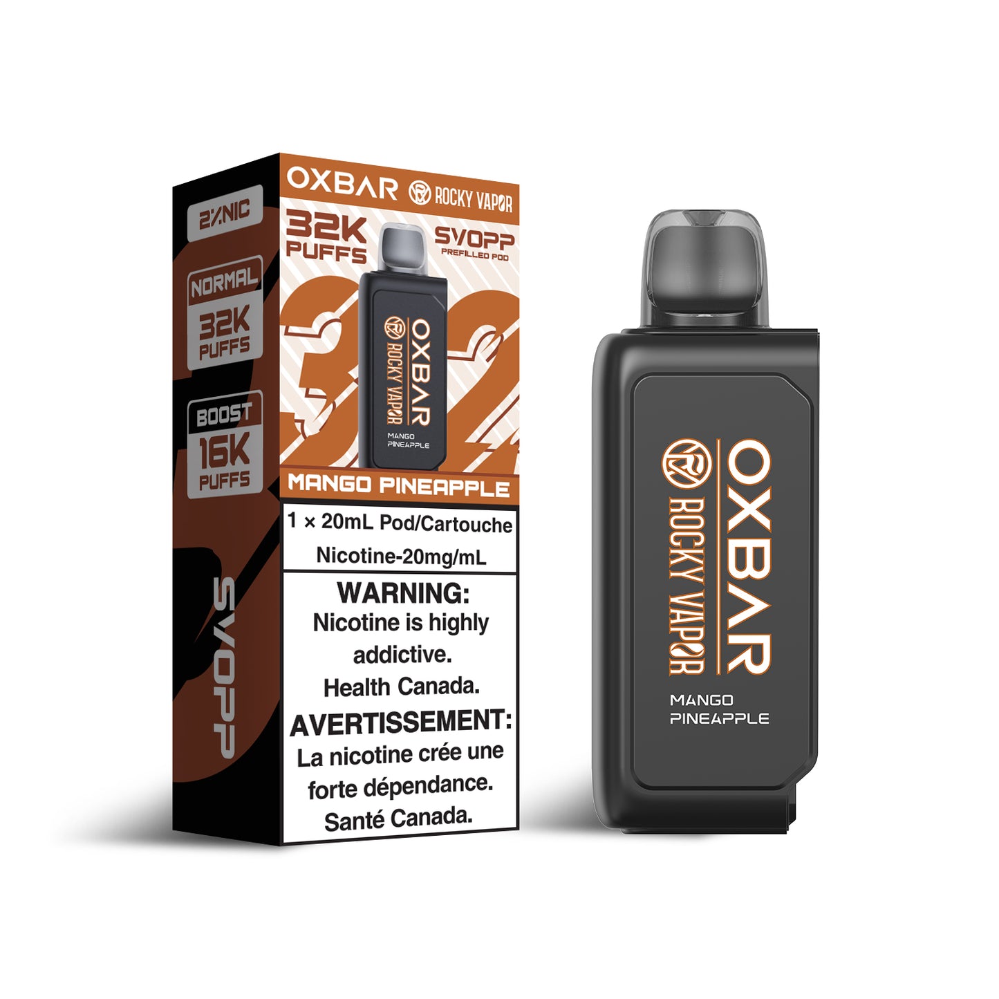 Svopp Rocky Vapor Oxbar