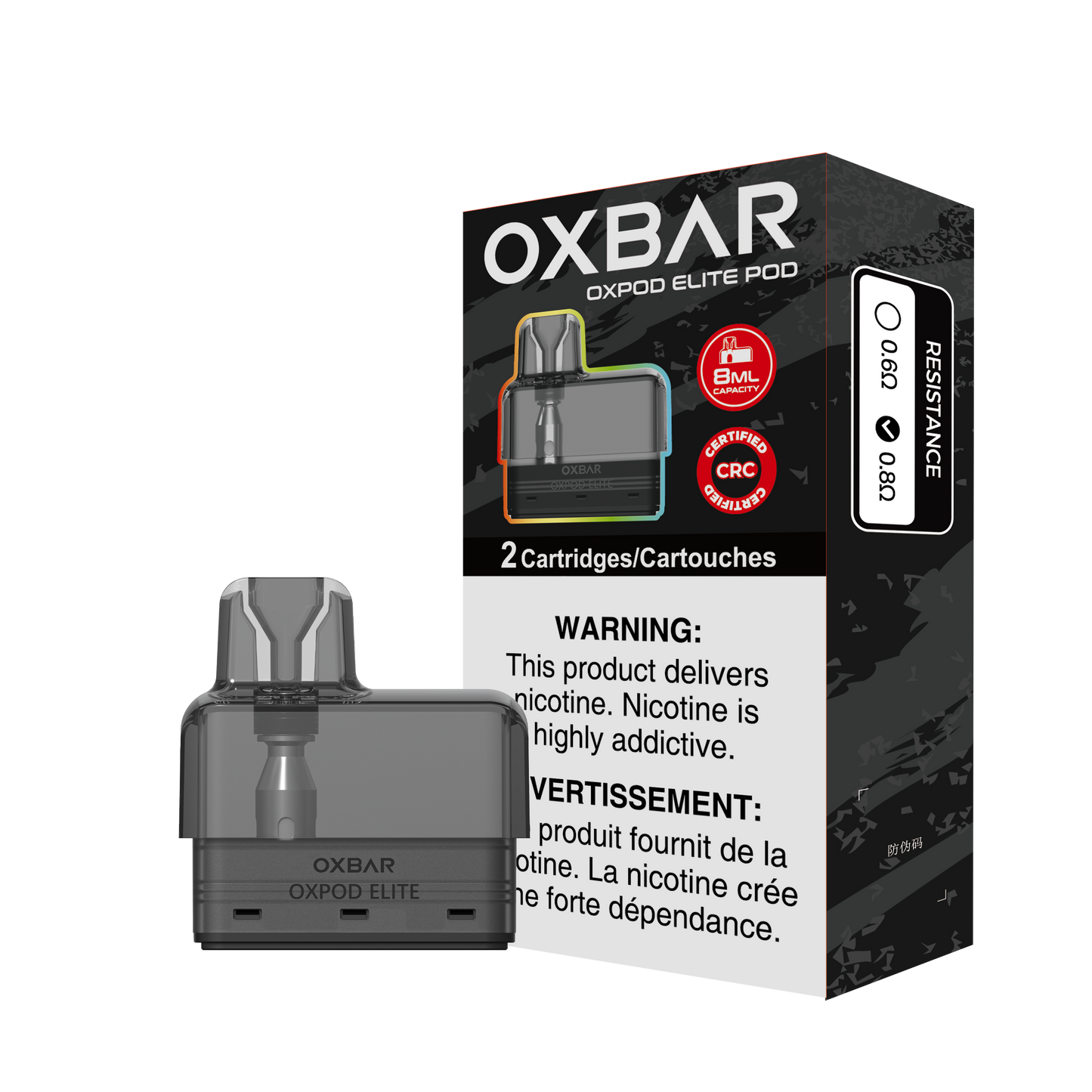 Oxbar oxpod elite pod vape pod refillable at vapes 24 Vape Store in Canada