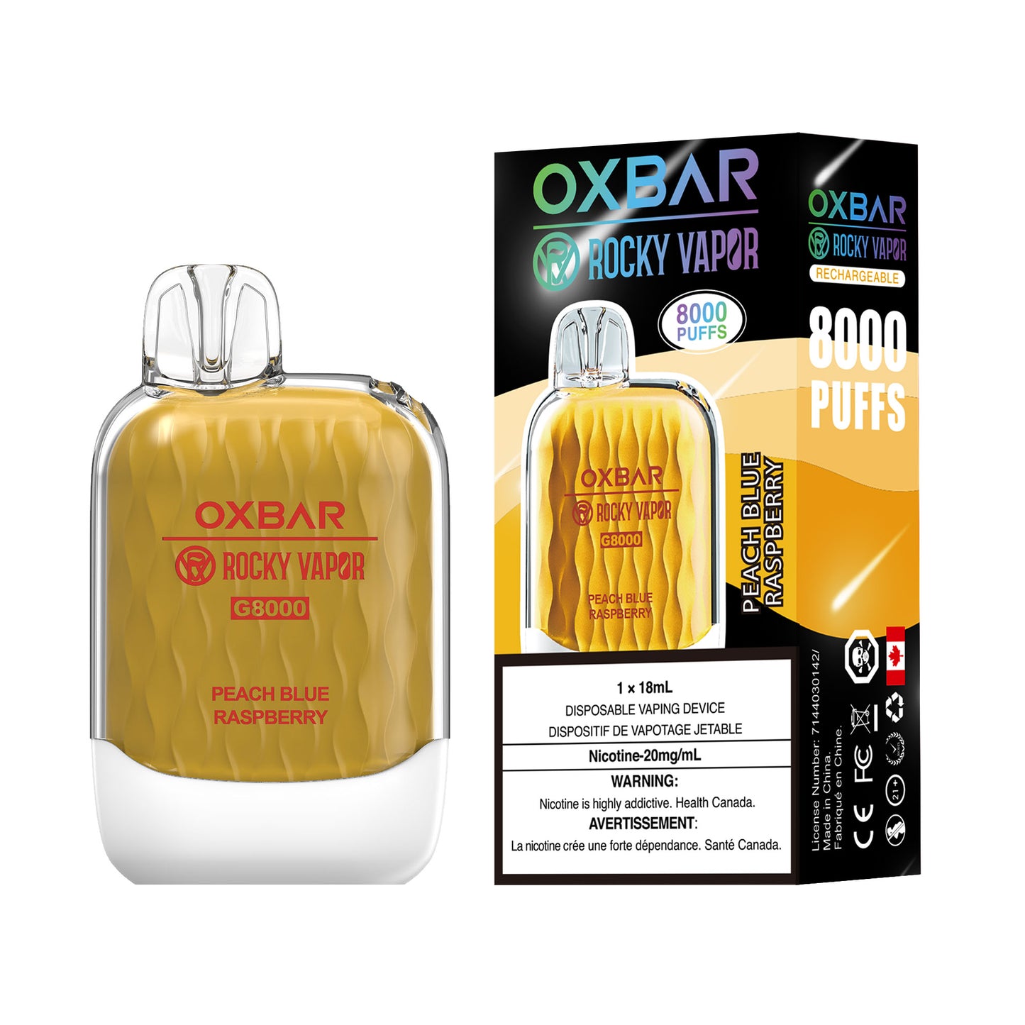 Rocky Vapor Oxbar G8000