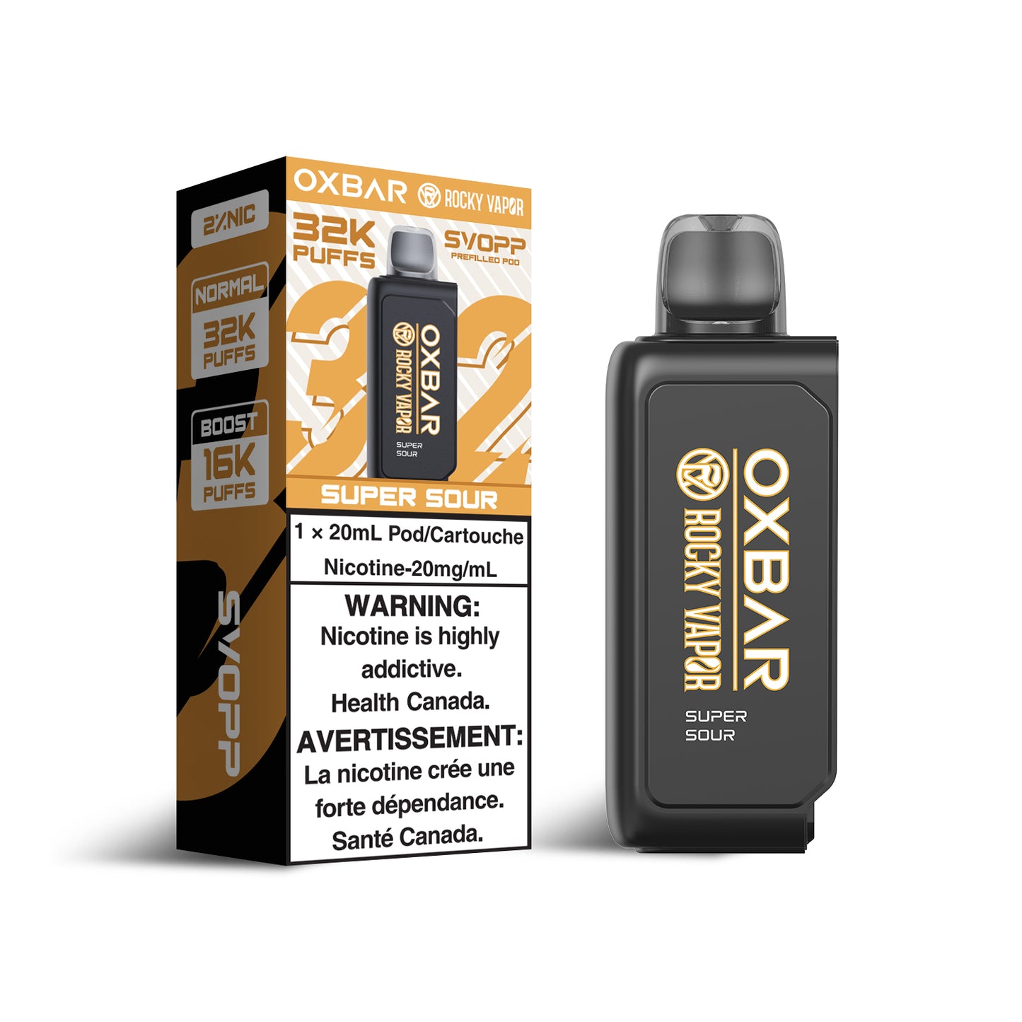 Svopp Rocky Vapor Oxbar