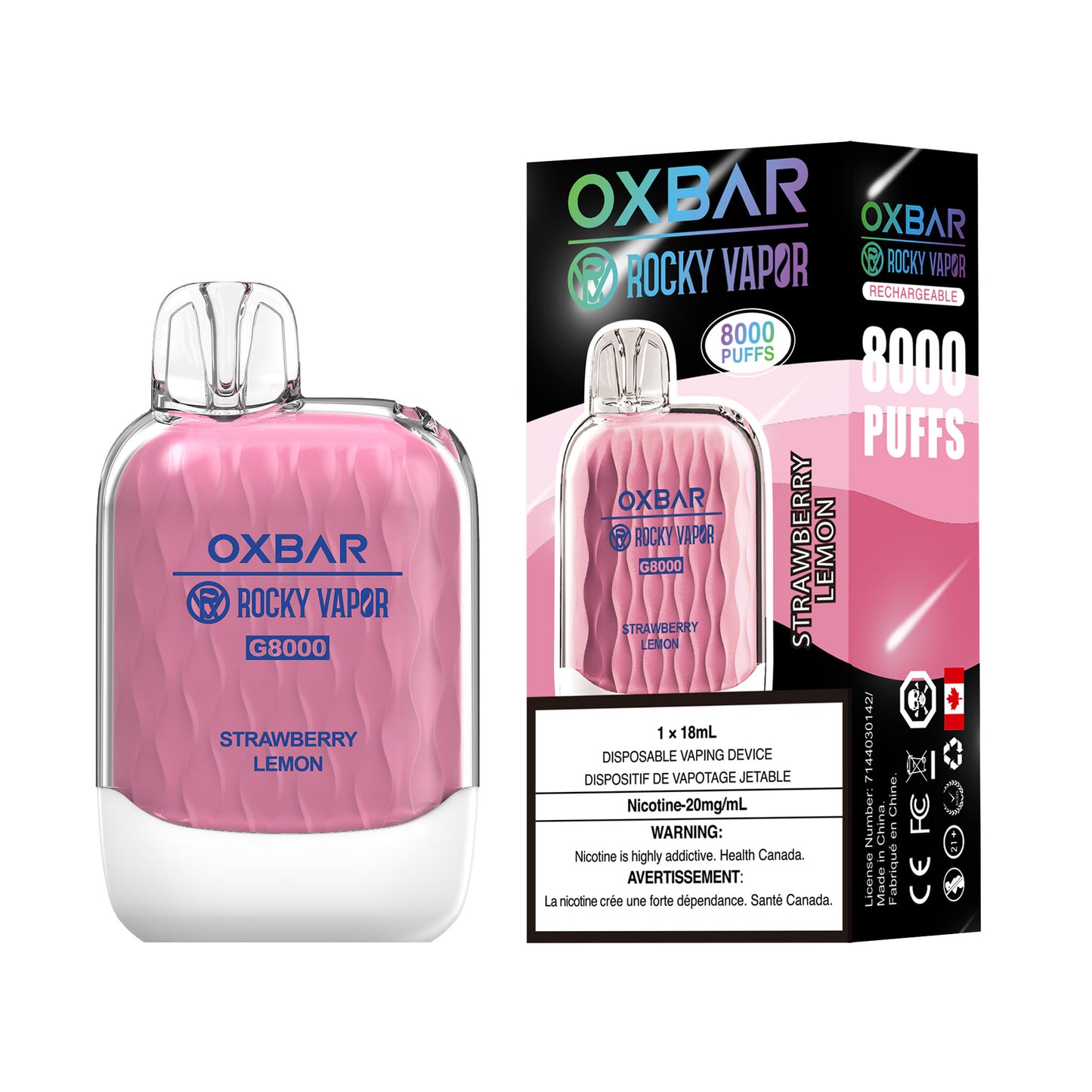 Rocky Vapor Oxbar G8000