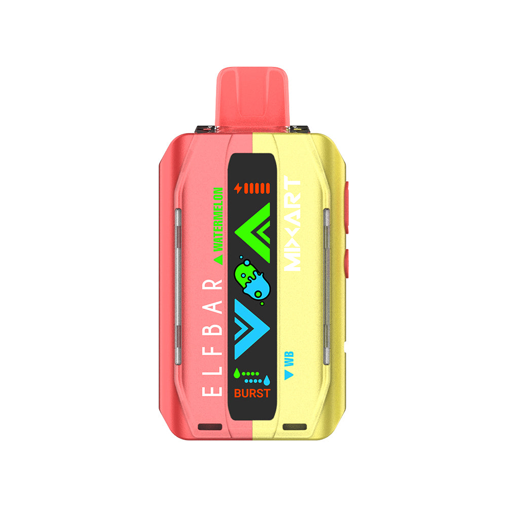 ELF BAR MIXART40K NEW FLAVOUR WATERMELON WB AVAILABLE AT VAPES24.CA