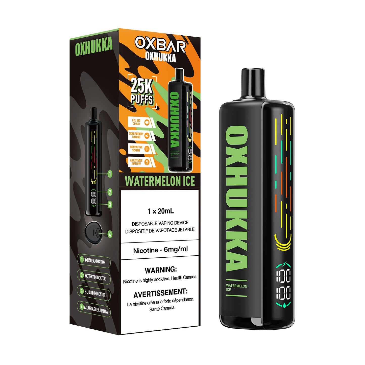 Oxbar Oxhukka 25K