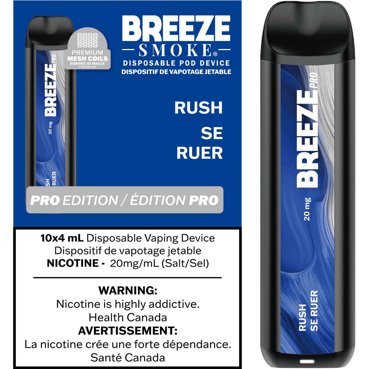 Breeze Pro 20mg 2000 Puffs