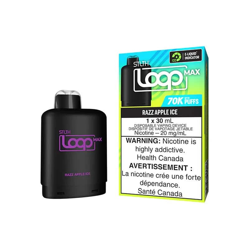 loop battery vape STLTH LOOP MAX 70K - Pods buy at Vapes 24