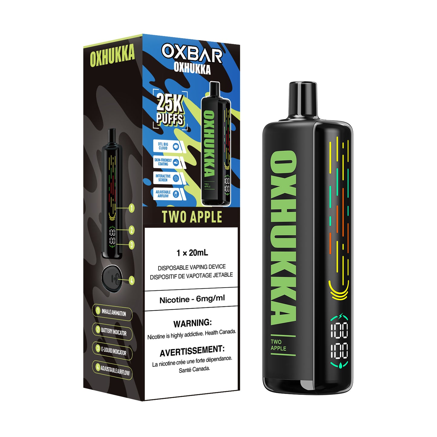 Oxbar Oxhukka 25K