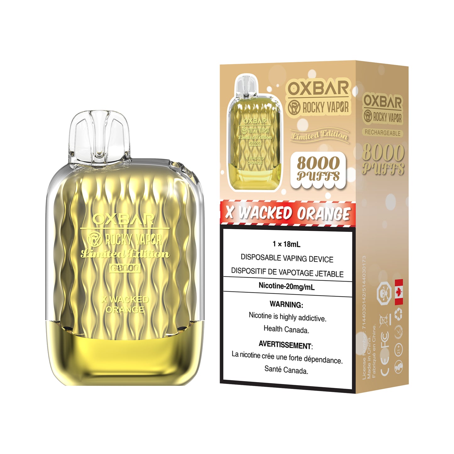 Rocky Vapor Oxbar G8000